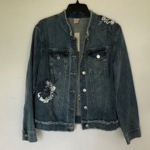 Denim jacket size 2 Chico’s